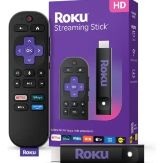Roku Streaming Stick con control de voz.